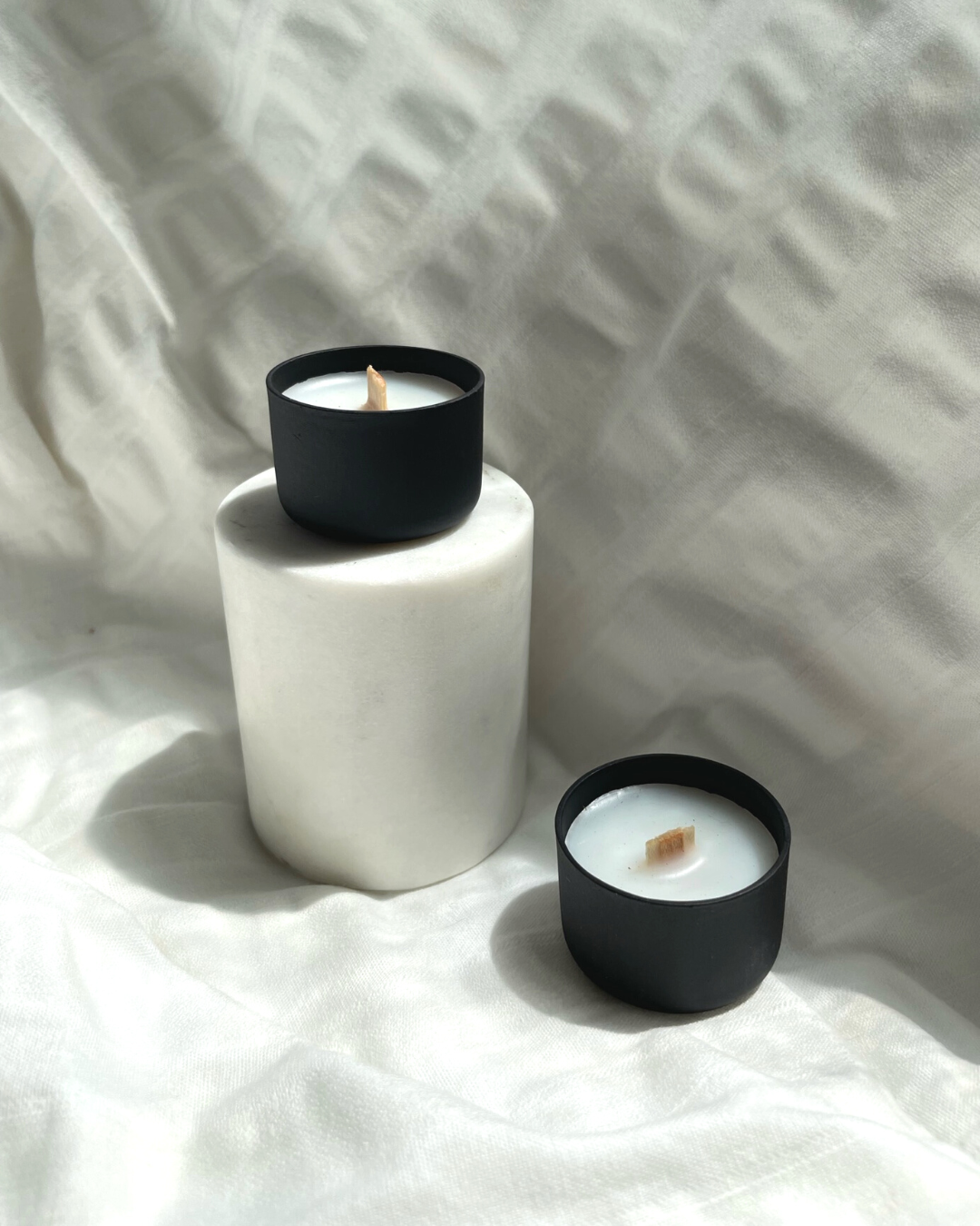 Reset & Co's Wooden Wick Candles