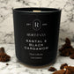 Santal & Black Cardamom Glass Candle